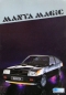 Preview: Opel Manta Modelprogram 1980 Dealermap with 4 Carbrochures (1007)